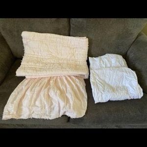 Restoration Hardware Crib Bedding Set